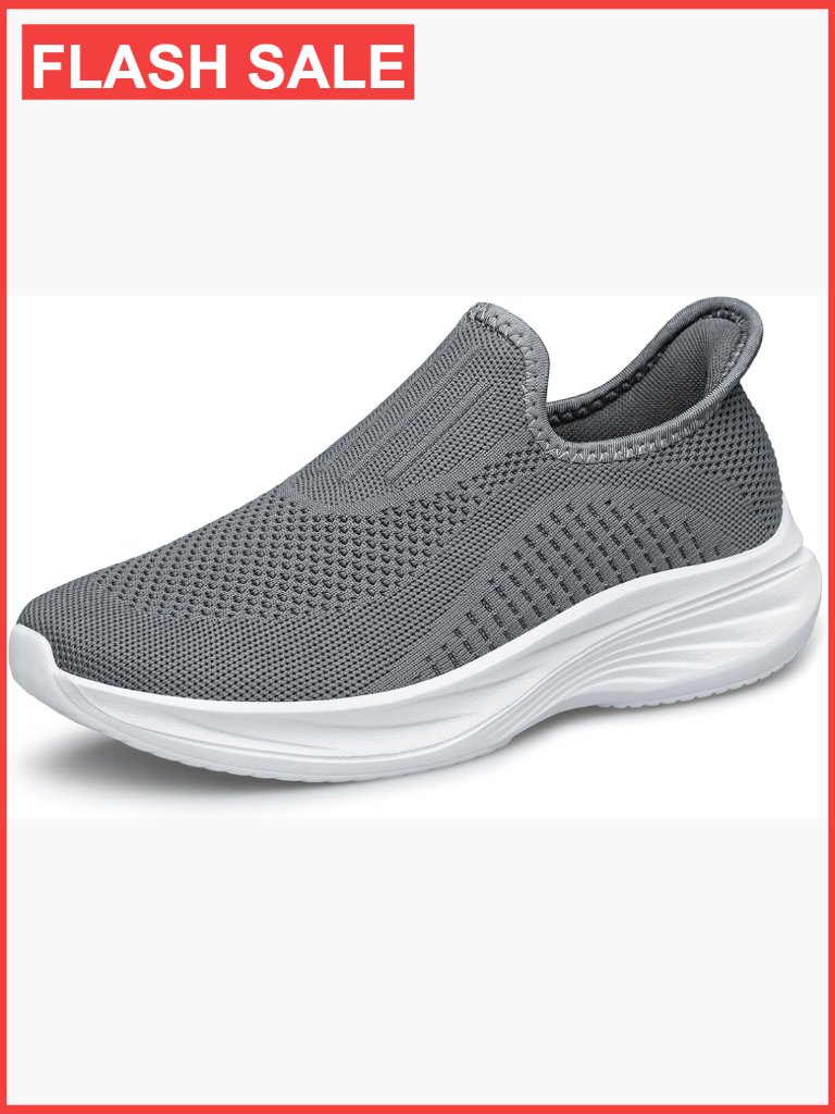 Unisex Slip-On Loafers Casual Walking Sneakers Lightweight Comfortable Simple